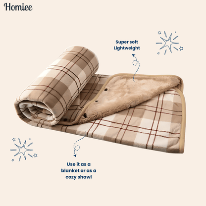 HomieeWrap Wearable Blanket - Homiee